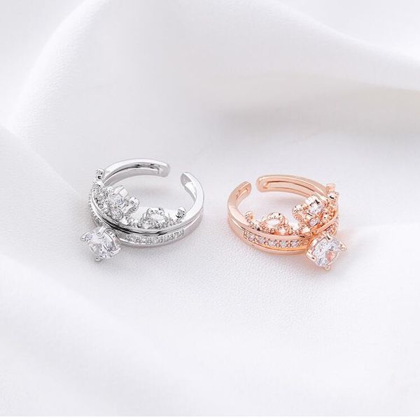 fashion silver rose gold color lovers ring for women girls size adjustable luxury wedding rings clear shiny rhinestone jewelry
fashion silver rose gold color lovers ring for women girls size adjustable luxury wedding rings clear shiny rhinestone jewelry