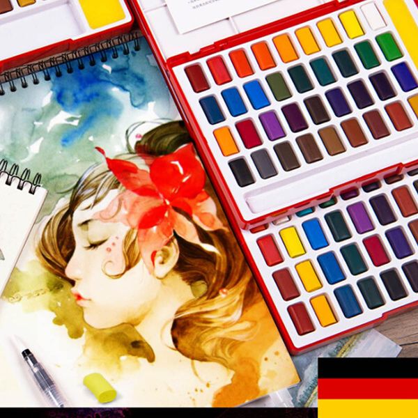 24/36/48 colors portable solid watercolor painting tool professional box with paintbrush pigment for painting art supplies
24/36/48 colors portable solid watercolor painting tool professional box with paintbrush pigment for painting art supplies