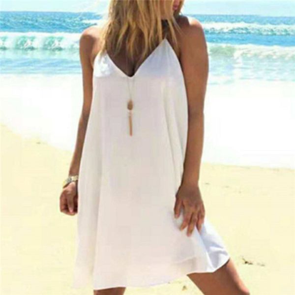 women sling chiffon dresses sleeveless sling off shoulder mini loose dress nightdress party dresses vestidos, Black;gray
women sling chiffon dresses sleeveless sling off shoulder mini loose dress nightdress party dresses vestidos, Black;gray