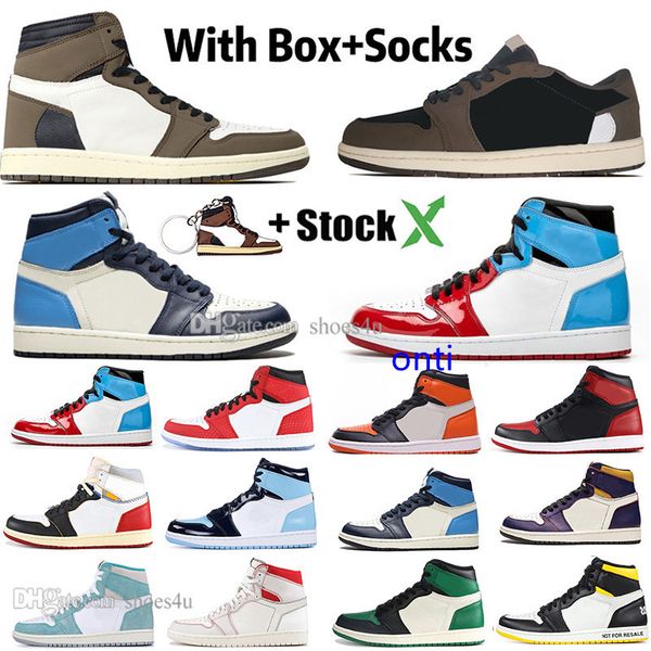 new 1 high travis scotts low fearless obsidian mens basketball shoes spiderman unc black toe banned bred toe men sport designer sneakers
new 1 high travis scotts low fearless obsidian mens basketball shoes spiderman unc black toe banned bred toe men sport designer sneakers