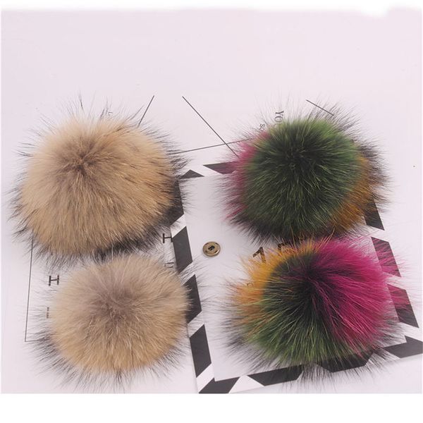 2017 new 18cm genuine real raccoon fur pompom fur pom poms ball for hats caps ball shoes bags key chain natural accessories
2017 new 18cm genuine real raccoon fur pompom fur pom poms ball for hats caps ball shoes bags key chain natural accessories