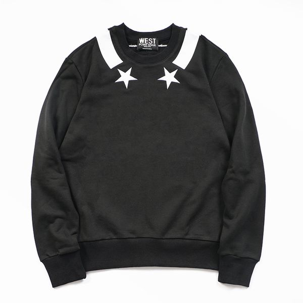 mens designer hoodies givh13 new fashion brand luxury neck striped pentagonal embroidered garment, Black
mens designer hoodies givh13 new fashion brand luxury neck striped pentagonal embroidered garment, Black