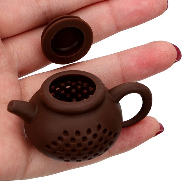 cute creative teapot shape tea infuser herbal filter diffuser tea strainer empty silicone tea bags teaware kitchen supplies
cute creative teapot shape tea infuser herbal filter diffuser tea strainer empty silicone tea bags teaware kitchen supplies
