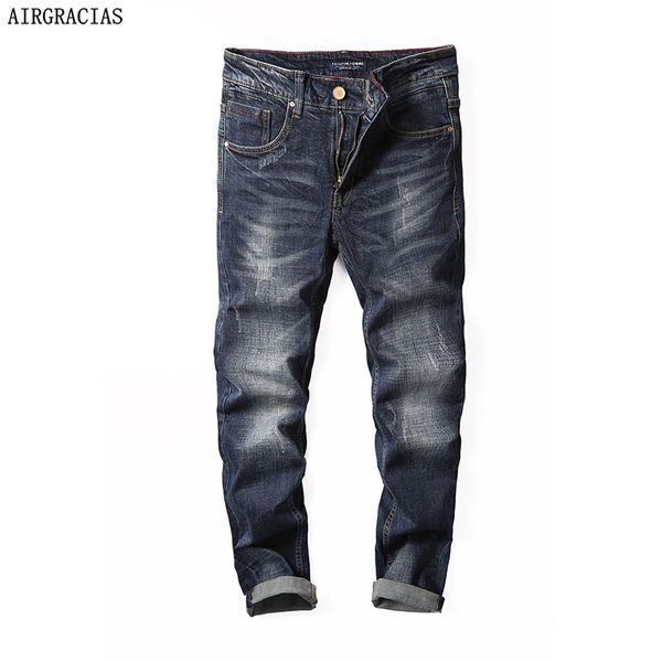 airgracias elastic straight trousers pants cotton good quality denim jeans men 2019 autumn men jeans dropshipping, Blue
airgracias elastic straight trousers pants cotton good quality denim jeans men 2019 autumn men jeans dropshipping, Blue