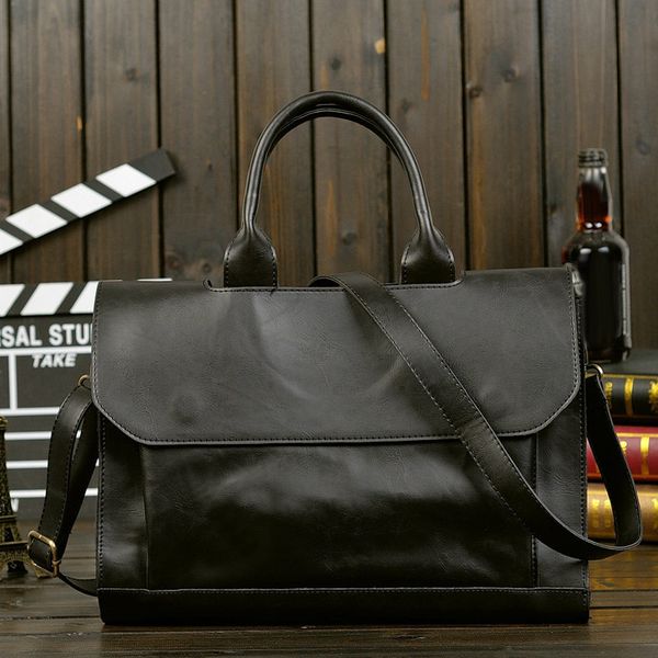 new arrival man retro pu leather handbag large capacity business travel crossbody bag
new arrival man retro pu leather handbag large capacity business travel crossbody bag