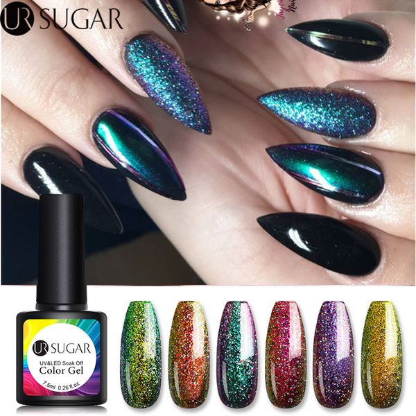 nail gel ur sugar 7.5ml starry chameleon polish sparkling holographics soak off uv led varnish black base art lacquers, Red;pink
nail gel ur sugar 7.5ml starry chameleon polish sparkling holographics soak off uv led varnish black base art lacquers, Red;pink