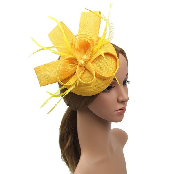 1pc ladies women fascinator flower feather hat headband wedding party mesh headpiece elegant mini hat hair clip accessories, Blue;gray
1pc ladies women fascinator flower feather hat headband wedding party mesh headpiece elegant mini hat hair clip accessories, Blue;gray
