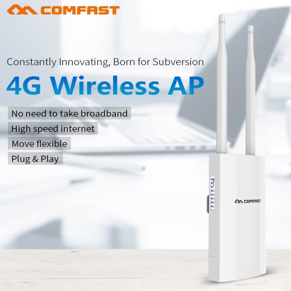 plug&play 4g wireless ap wifi router high speed wireless wi-fi range 4g+2.4ghz wifi coverage base station ap 4g sim card lte
plug&play 4g wireless ap wifi router high speed wireless wi-fi range 4g+2.4ghz wifi coverage base station ap 4g sim card lte