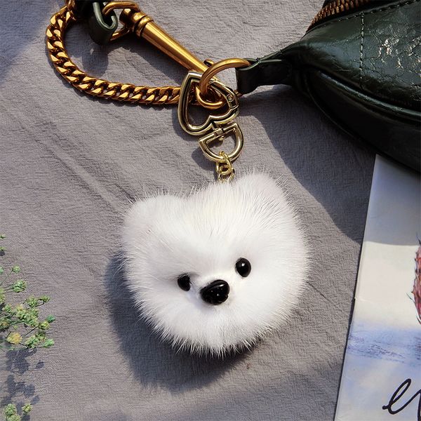 cute real genuine fur dog puppy toy pompom ball bag charm keychain pendant kids toy gift, Silver
cute real genuine fur dog puppy toy pompom ball bag charm keychain pendant kids toy gift, Silver