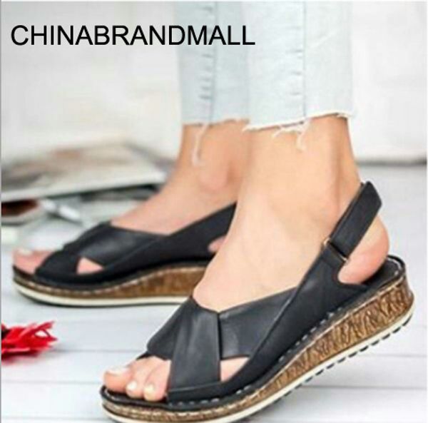 new women's summer buckle sandals ladies open toes slingbacks cross tied sewing flat shoes female casual platform woman shoes, Black
new women's summer buckle sandals ladies open toes slingbacks cross tied sewing flat shoes female casual platform woman shoes, Black