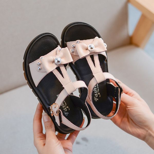 exquisite girls sandals kids cowhide princess shoes elementary school students 2020 summer korean version new children's sandals t20041, Black;red
exquisite girls sandals kids cowhide princess shoes elementary school students 2020 summer korean version new children's sandals t20041, Black;red