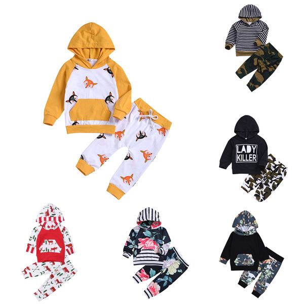kids striped hooded suit toddler girls christmas floral pocket hooded set kids casual clothes boy camouflage striped pants baby outfits 06, White
kids striped hooded suit toddler girls christmas floral pocket hooded set kids casual clothes boy camouflage striped pants baby outfits 06, White