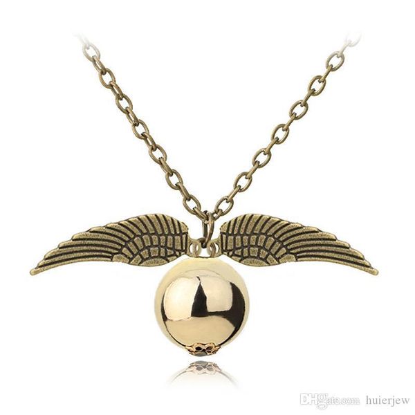 choker ball pendant necklace women men movie accessories snitch vintage ball wings feather necklace, Silver
choker ball pendant necklace women men movie accessories snitch vintage ball wings feather necklace, Silver