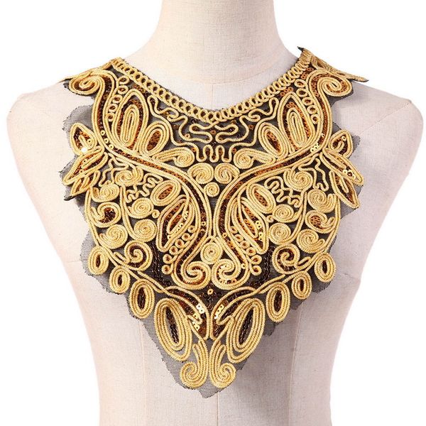 craft white/gold/black collar venise sequin floral embroidered applique trim decorated lace neckline collar sewing accessories, Pink;blue
craft white/gold/black collar venise sequin floral embroidered applique trim decorated lace neckline collar sewing accessories, Pink;blue