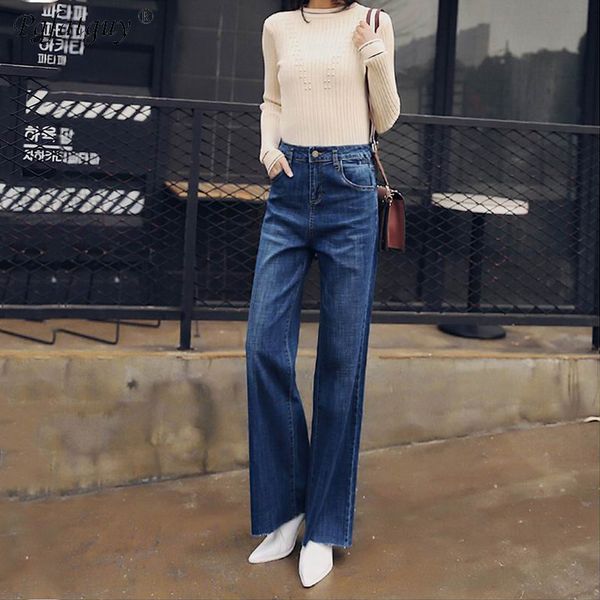 2019 preppy style dark blue burr hem full length jeans women pants casual high waist straight pants denim jeans ladies trousers
2019 preppy style dark blue burr hem full length jeans women pants casual high waist straight pants denim jeans ladies trousers