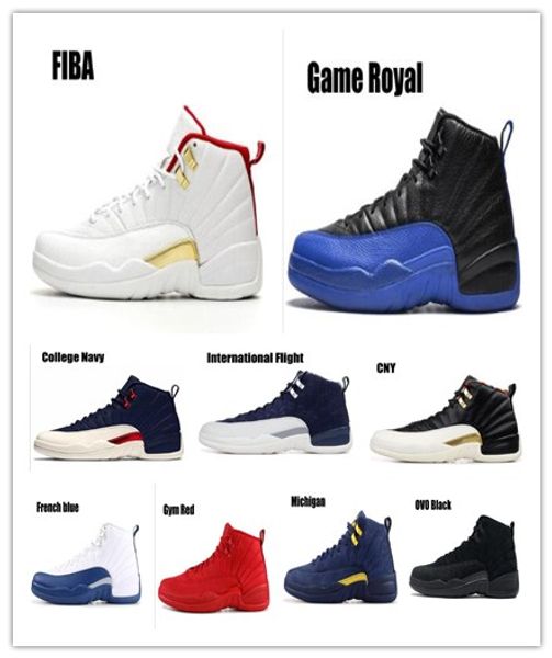 with box 12 game royal fiba reverse taxi basketball shoes gym red international flight class of 2003 michigan unc bulls dark grey sneakers
with box 12 game royal fiba reverse taxi basketball shoes gym red international flight class of 2003 michigan unc bulls dark grey sneakers