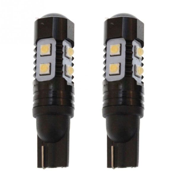 2pcs t10 50w led high power 6000k white backup reverse light bulbs