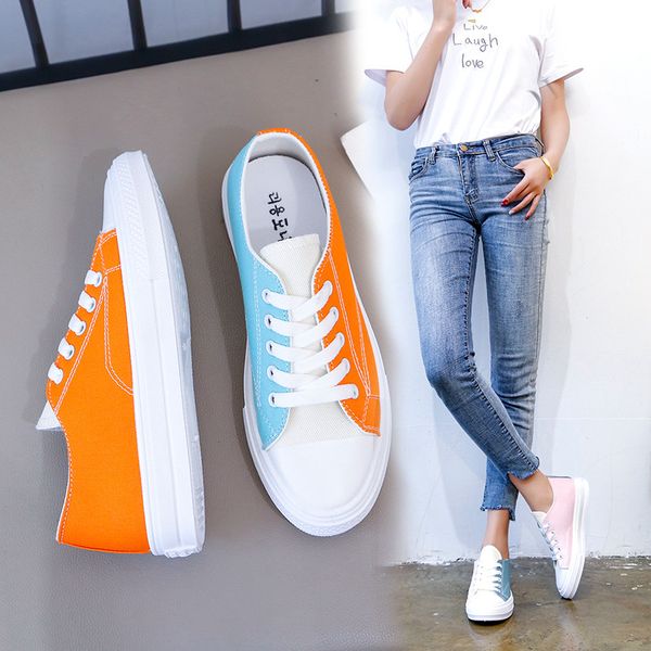 korean shoes espadrilles for women mixed colors round toe casual female sneakers all-match flats 2020 summer new cross dress, Black
korean shoes espadrilles for women mixed colors round toe casual female sneakers all-match flats 2020 summer new cross dress, Black