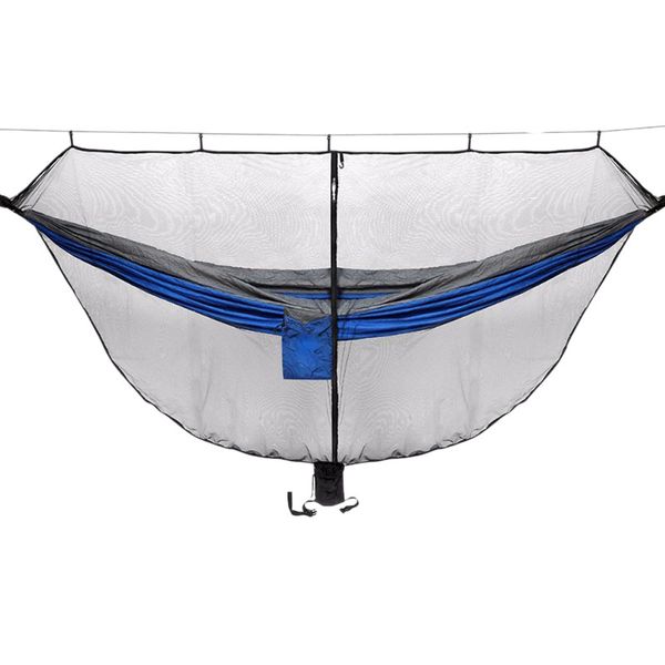 camping hammock with mosquito net double portable sleeping bed for garden hunting travel with 2x straps 2x carabiner
camping hammock with mosquito net double portable sleeping bed for garden hunting travel with 2x straps 2x carabiner