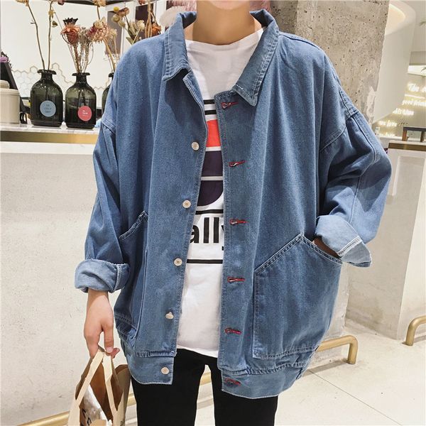 men's jackets spring autumn 2021 fashion harajuku denim jacket korean trend loose bf wind student casual couple clothing, Black;brown
men's jackets spring autumn 2021 fashion harajuku denim jacket korean trend loose bf wind student casual couple clothing, Black;brown