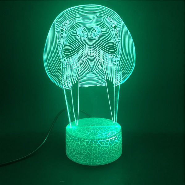 3d lamp walrus animal unique bluetooth speaker base bright base for children room decor atmosphere usb led night light lamp
3d lamp walrus animal unique bluetooth speaker base bright base for children room decor atmosphere usb led night light lamp