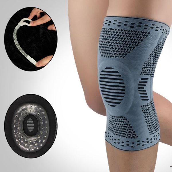1pc knee pad sleeve elastic breathable anti-sweat leg warmer protector outdoor gym basketball football soccer, Black;gray
1pc knee pad sleeve elastic breathable anti-sweat leg warmer protector outdoor gym basketball football soccer, Black;gray