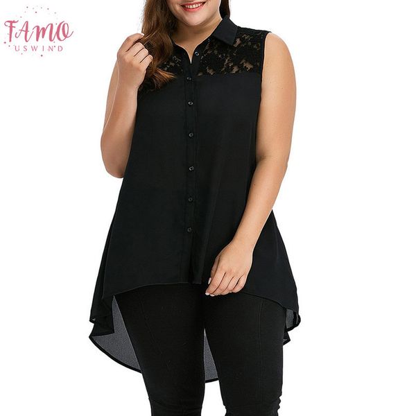 lady vintage shirt fashion plus size women summer casual sleeveless chiffon solid blouse blouse for casual women streetwear 610, White
lady vintage shirt fashion plus size women summer casual sleeveless chiffon solid blouse blouse for casual women streetwear 610, White