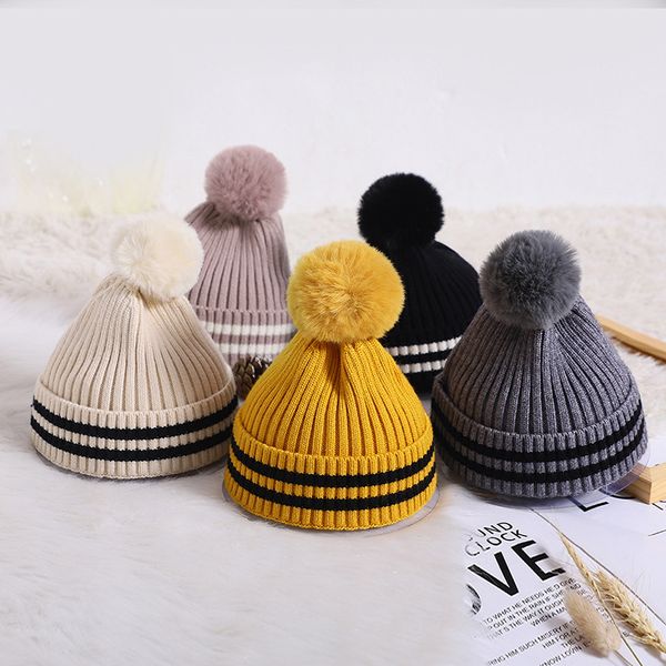 new autumn winter baby kids knitted hats wool ball baby beanies boys girls kids skull caps headwear children warm hats 15232, Yellow
new autumn winter baby kids knitted hats wool ball baby beanies boys girls kids skull caps headwear children warm hats 15232, Yellow