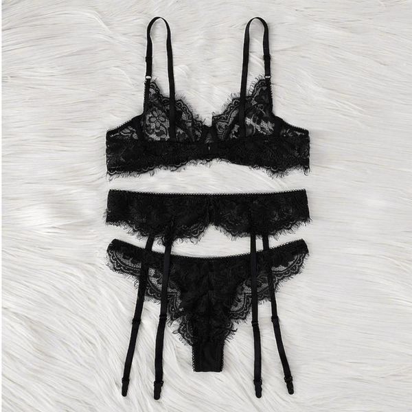 feitong fashion women lingerie femme set bandage lace bra lingerie briefs garter underwear sleepwear lenceria mujer, Red;black
feitong fashion women lingerie femme set bandage lace bra lingerie briefs garter underwear sleepwear lenceria mujer, Red;black