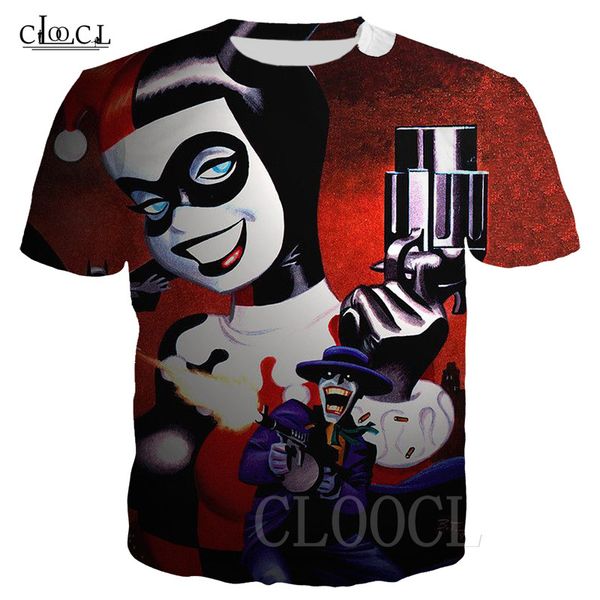 anime harley quinn funny t-shirts 3d print clown woman cartoon short sleeve cool summer men plus size tee, White;black
anime harley quinn funny t-shirts 3d print clown woman cartoon short sleeve cool summer men plus size tee, White;black