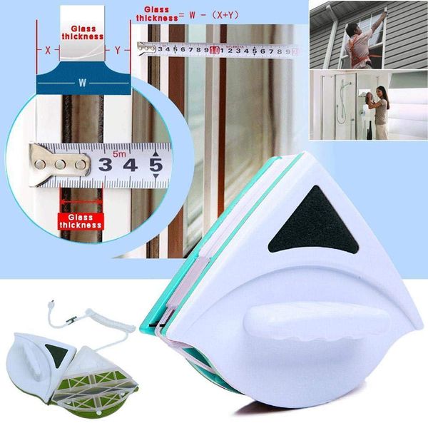 double-sided magnetic window cleaner / glass wiper for high-rise single glazed windows useful cleaning tools / washer brush for safety
double-sided magnetic window cleaner / glass wiper for high-rise single glazed windows useful cleaning tools / washer brush for safety