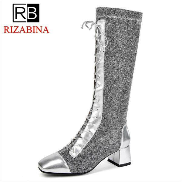 rizabina women boots high heel real leather shoes woman mid calf boots women punk woman shoes winter footwear size 34-39, Black
rizabina women boots high heel real leather shoes woman mid calf boots women punk woman shoes winter footwear size 34-39, Black