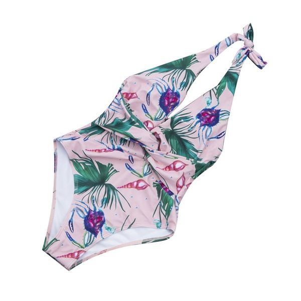 19027 one-piece swimsuit print hanging neck style high waist swimsuit european and american summer bikini
19027 one-piece swimsuit print hanging neck style high waist swimsuit european and american summer bikini