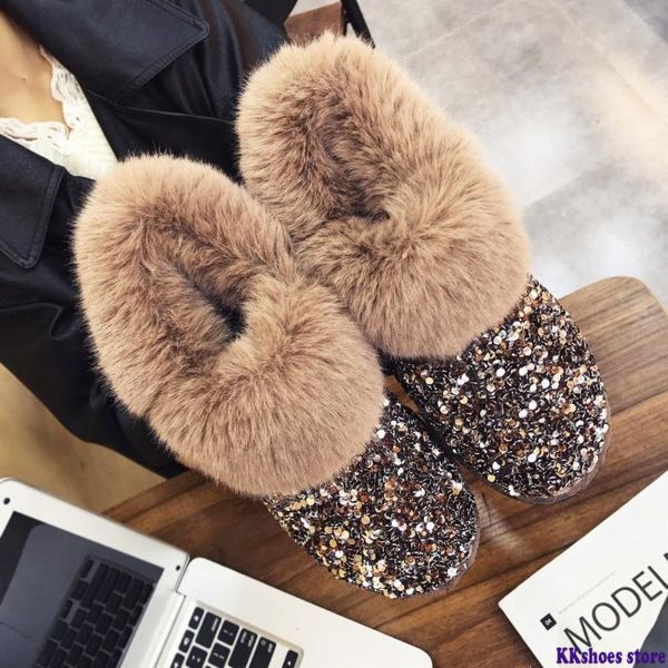 женщины зимние теплые сапоги противоскользящие подошва lady snow boots блестящий мода стиль easy wear волосатые голеностопного plus, Black
женщины зимние теплые сапоги противоскользящие подошва lady snow boots блестящий мода стиль easy wear волосатые голеностопного plus, Black