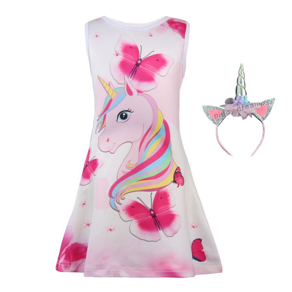Baby Kids Dresses For Girls Dress Sleeveless Butterfly Unicorn Dress Cartoon Floral Princess Party Dress Birthday Girls Clothes
Baby Kids Dresses For Girls Dress Sleeveless Butterfly Unicorn Dress Cartoon Floral Princess Party Dress Birthday Girls Clothes