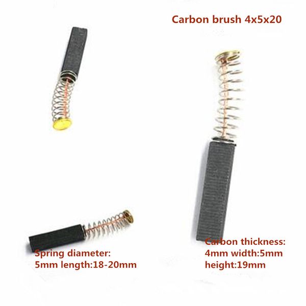 10pcs package small motor carbon brush centrifuge carbon brush tool spring motor dedicated electric
10pcs package small motor carbon brush centrifuge carbon brush tool spring motor dedicated electric