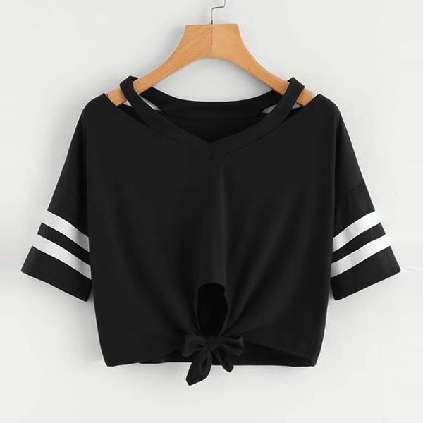 womens and blouses woman gothic front tie crop summer blouse women clothes 2019 tunic cold shoulder ladies, White
womens and blouses woman gothic front tie crop summer blouse women clothes 2019 tunic cold shoulder ladies, White