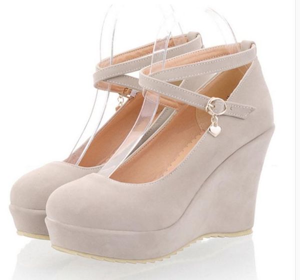 2019 women's shoes in spring and autumn with new style slope heel thick bottom waterproof table @26, Black
2019 women's shoes in spring and autumn with new style slope heel thick bottom waterproof table @26, Black