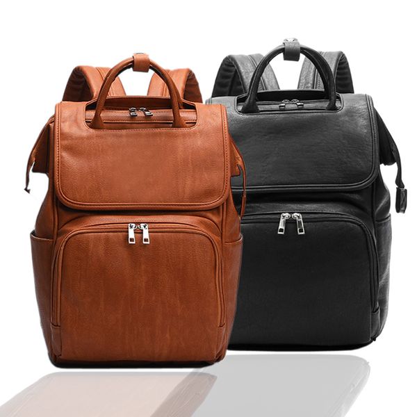 new fashion quality pu leather baby diapers bag backpacks maternity changing pad stroller straps baby bags water proof
new fashion quality pu leather baby diapers bag backpacks maternity changing pad stroller straps baby bags water proof