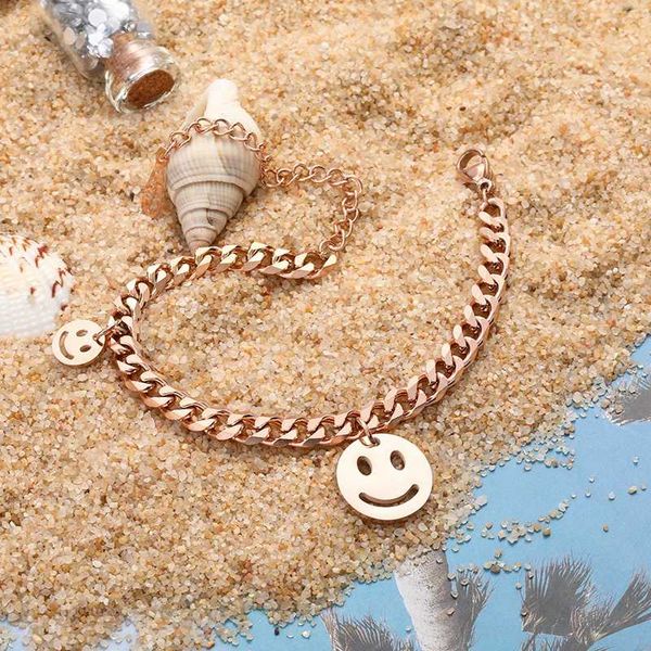 gorgeous big or small smiling face countenance 9ct rose gold filled curb link lengthen charm bracelet senior beautiful ct solid, Black
gorgeous big or small smiling face countenance 9ct rose gold filled curb link lengthen charm bracelet senior beautiful ct solid, Black
