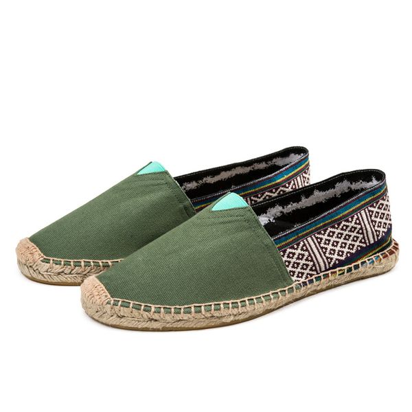 ethnic-style couples canvas shoes mens womens casual loafers breathable linen fat espadrilles shoes, Black
ethnic-style couples canvas shoes mens womens casual loafers breathable linen fat espadrilles shoes, Black