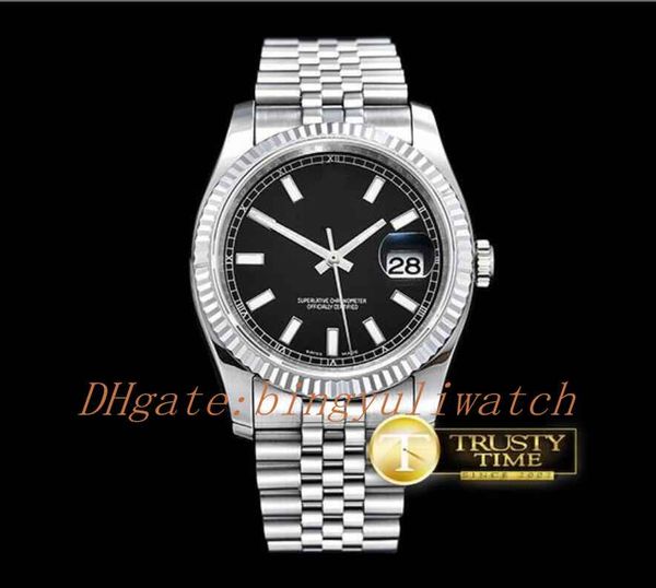 luxury factory dj 36mm jub flt ss/ss black thick lume black dial sapphire luminescent dial diamond bezel automatic movement men's watch, Slivery;brown
luxury factory dj 36mm jub flt ss/ss black thick lume black dial sapphire luminescent dial diamond bezel automatic movement men's watch, Slivery;brown
