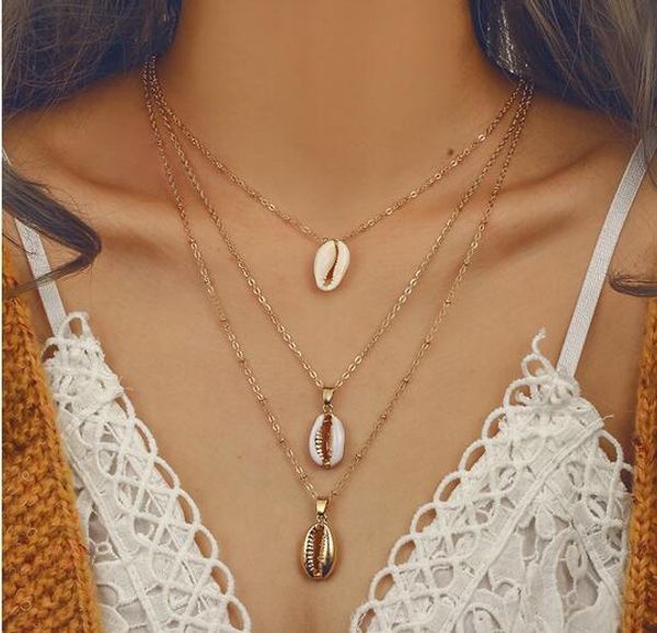 три слоя оболочки кулон ожерелье натуральная оболочка золото каури женщины лучший друг каури ракушка ожерелье богемные украшения, Silver
три слоя оболочки кулон ожерелье натуральная оболочка золото каури женщины лучший друг каури ракушка ожерелье богемные украшения, Silver