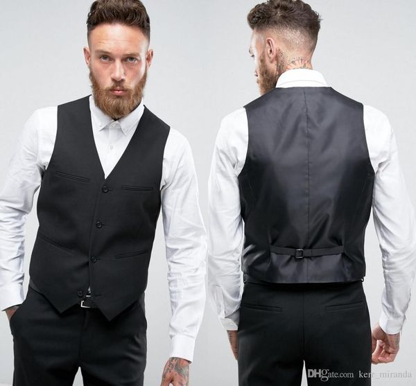 custom made black men suit groom vests casual sleeveless wedding groomsmen v neck business men suit vest foviva style
custom made black men suit groom vests casual sleeveless wedding groomsmen v neck business men suit vest foviva style