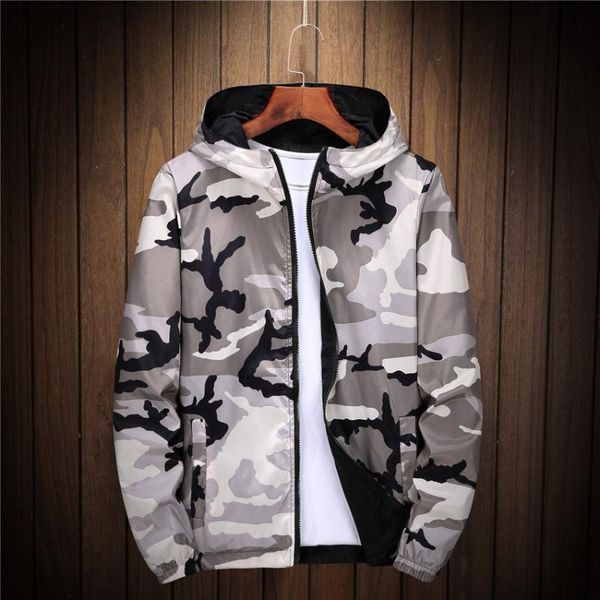 new spring autumn young coat couple mens reversible camouflage bomber street outwear windbreaker thin male hooded jacket jacket djjmq, Black
new spring autumn young coat couple mens reversible camouflage bomber street outwear windbreaker thin male hooded jacket jacket djjmq, Black