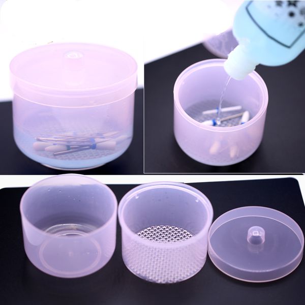 4 colors nail art drill bits cleaning sterilizer disinfection storage box grinding head manicure tool round clean case
4 colors nail art drill bits cleaning sterilizer disinfection storage box grinding head manicure tool round clean case
