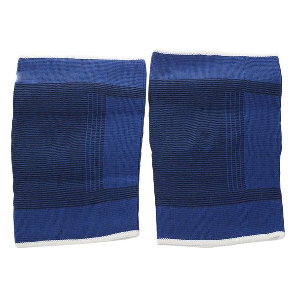 sport elastic sleeve support knee brace blue, Black;gray