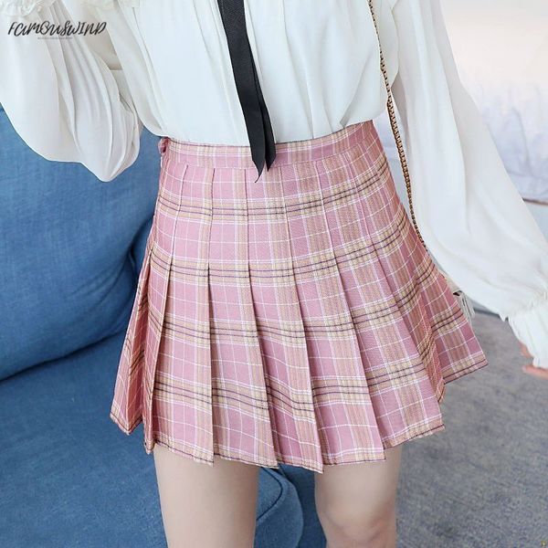 японская корейская короткая юбка опрятная новая высокая талия мини женские юбки kawaii розовый плед весна плиссированная теннисная повседнев, Black
японская корейская короткая юбка опрятная новая высокая талия мини женские юбки kawaii розовый плед весна плиссированная теннисная повседнев, Black