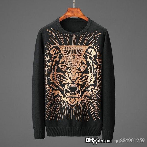 19ss designer sweaters pullover brand mens sweater snake embroidery knitwear lmen pullover uxury women designer sweaters, White;black
19ss designer sweaters pullover brand mens sweater snake embroidery knitwear lmen pullover uxury women designer sweaters, White;black