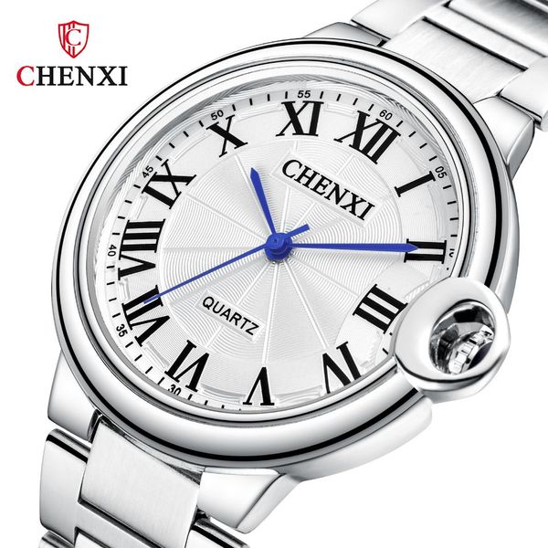 luxury casual couple watch chenxi brand waterproof quartz watch men's watch female 038 ing, Slivery;brown
luxury casual couple watch chenxi brand waterproof quartz watch men's watch female 038 ing, Slivery;brown